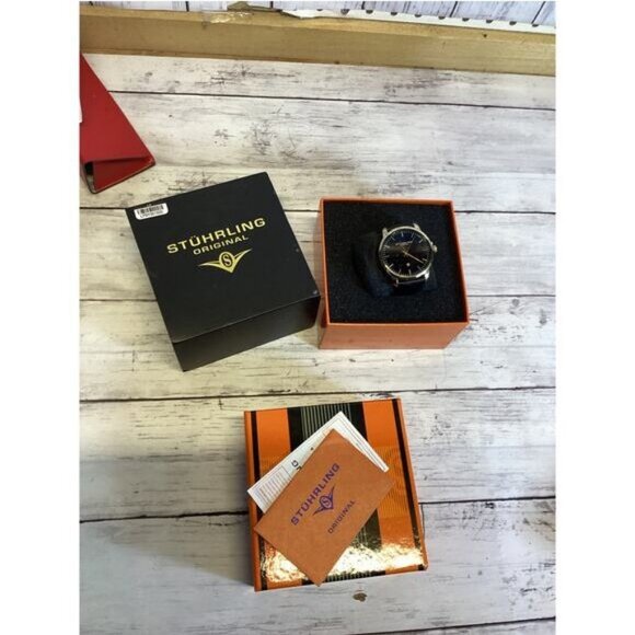 OOs 90s Elenagilbert grunge brother rugged Stuhrling Men's Watch